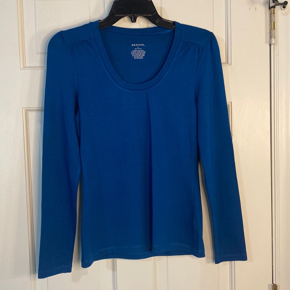 Merona Teal Blouse